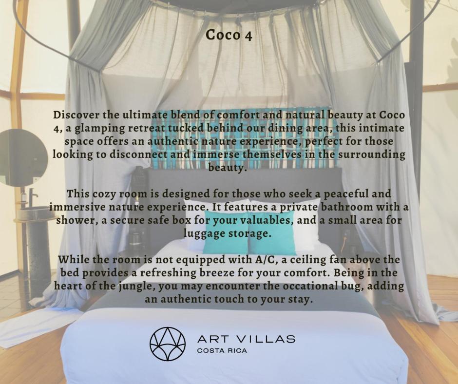 Art Villas Costa Rica, Villas & Glamping Увита Екстериор снимка